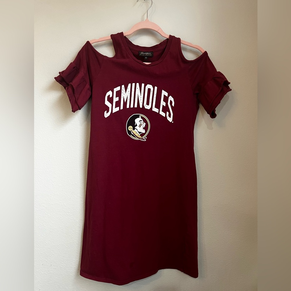 Seminoles Cold Shoulder Dress